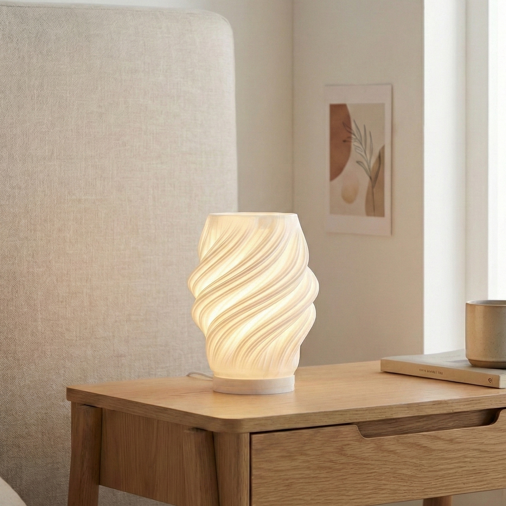 Swirl Table Lamp