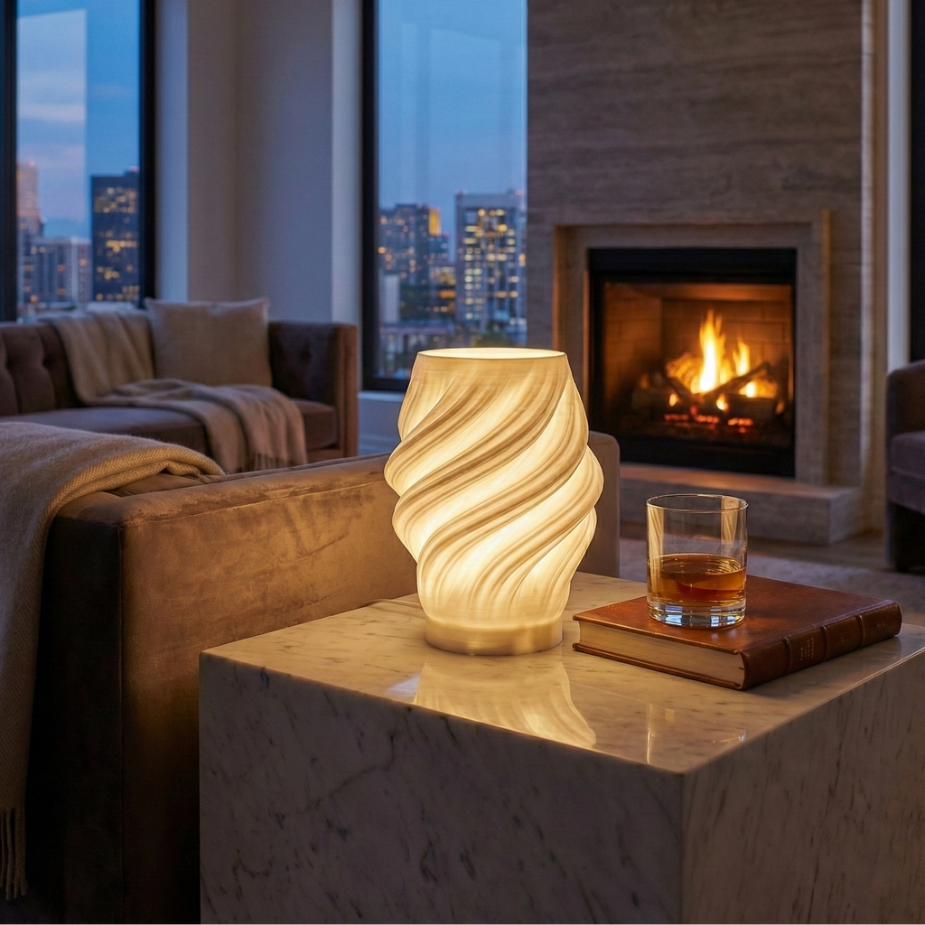 Swirl Table Lamp